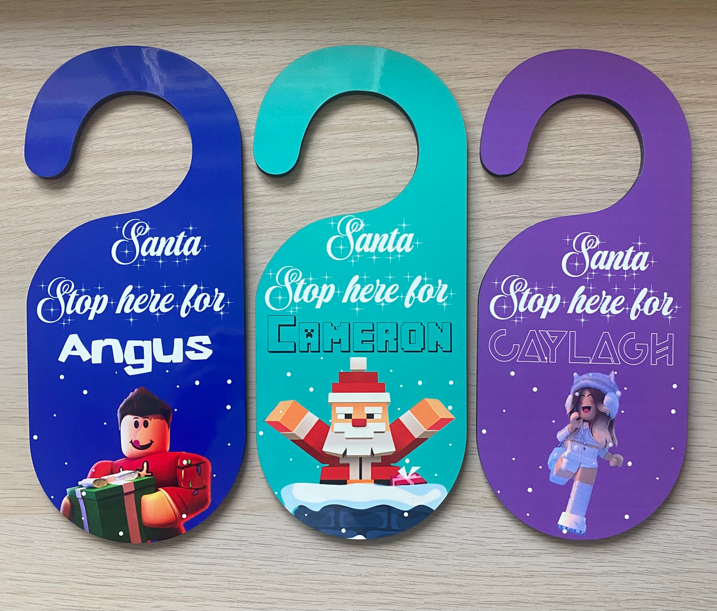 Christmas Door Hanger - Personalised