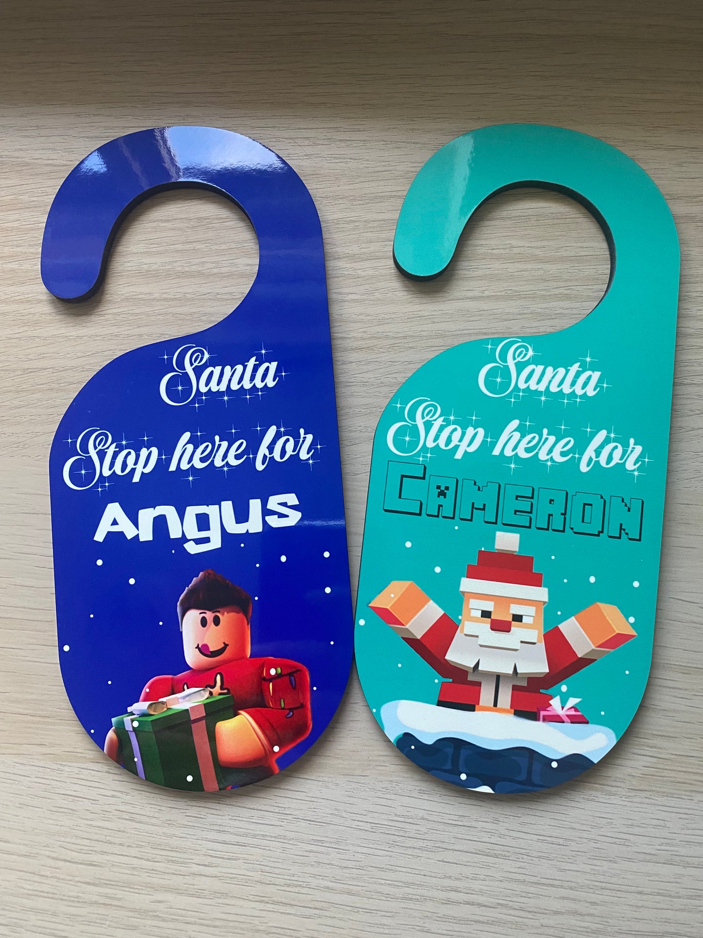 Christmas Door Hanger - Personalised