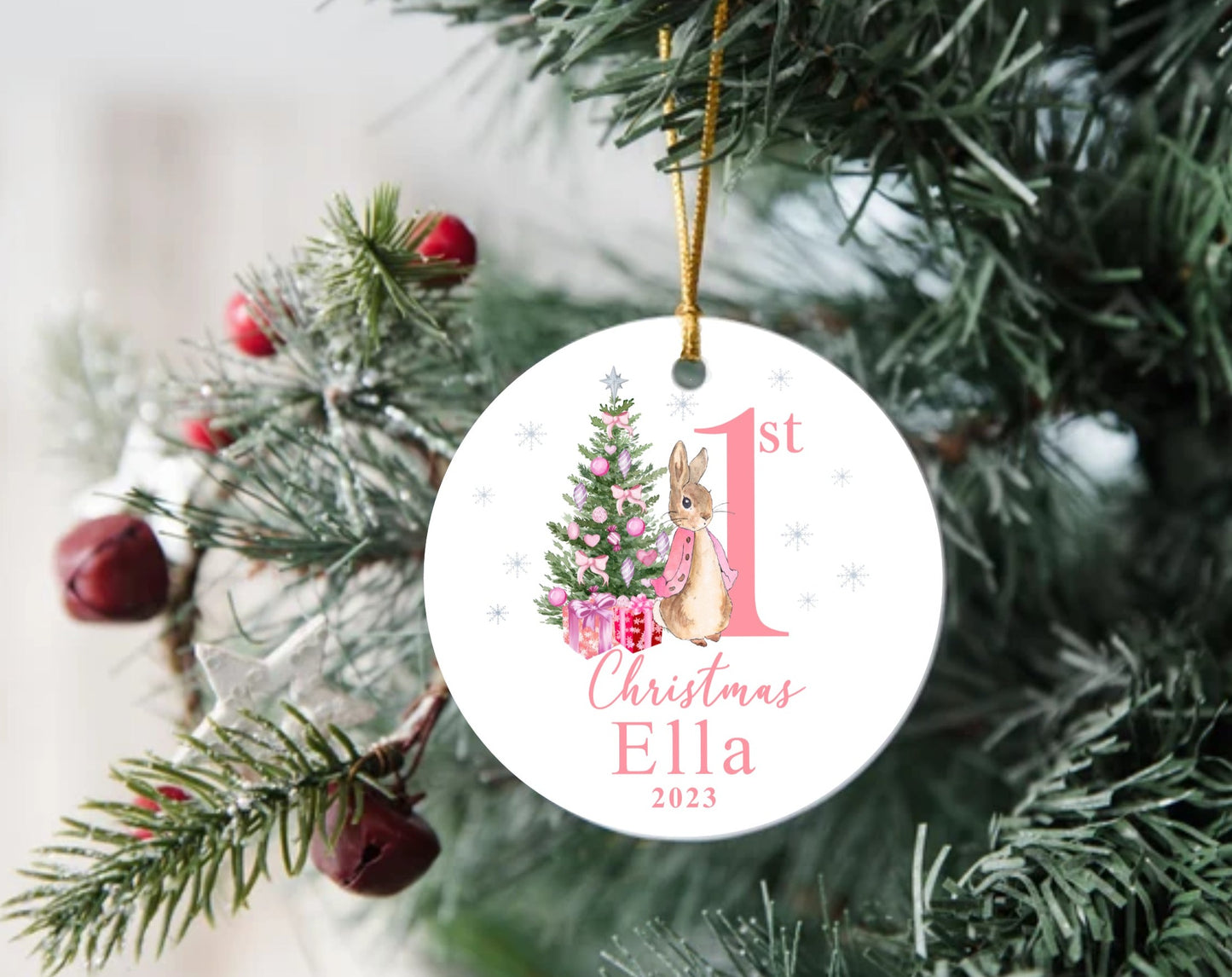 'Baby's First Christmas' Christmas Tree Ornament