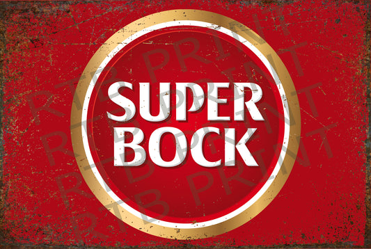 Superbock A4 Metal Sign