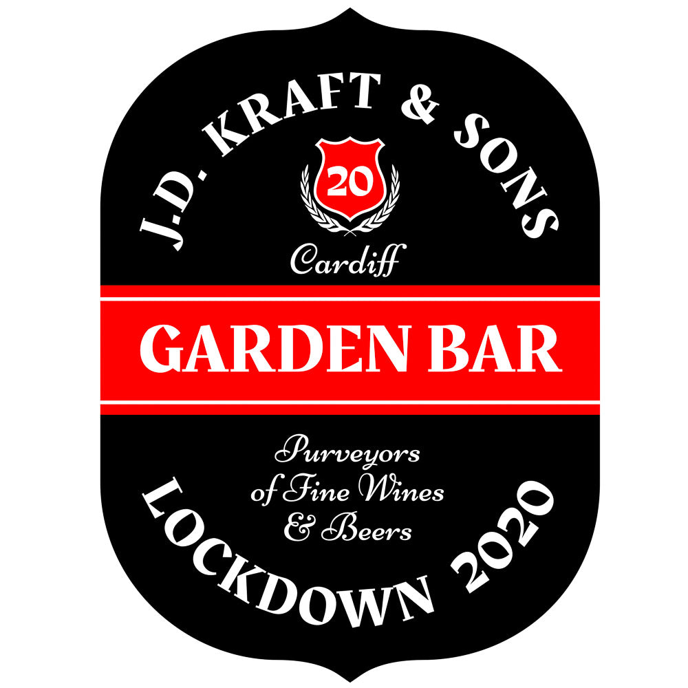 Pub Shed Branding Kit #2 (Logo plus 1 Acrylic Sign, 2 Bar Runners, 6 Coasters, 2 Openers)