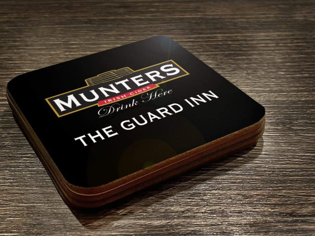 MUNTERS - Parody Coaster (set of 4) Raise the Bar Print and Design - Raise the Bar