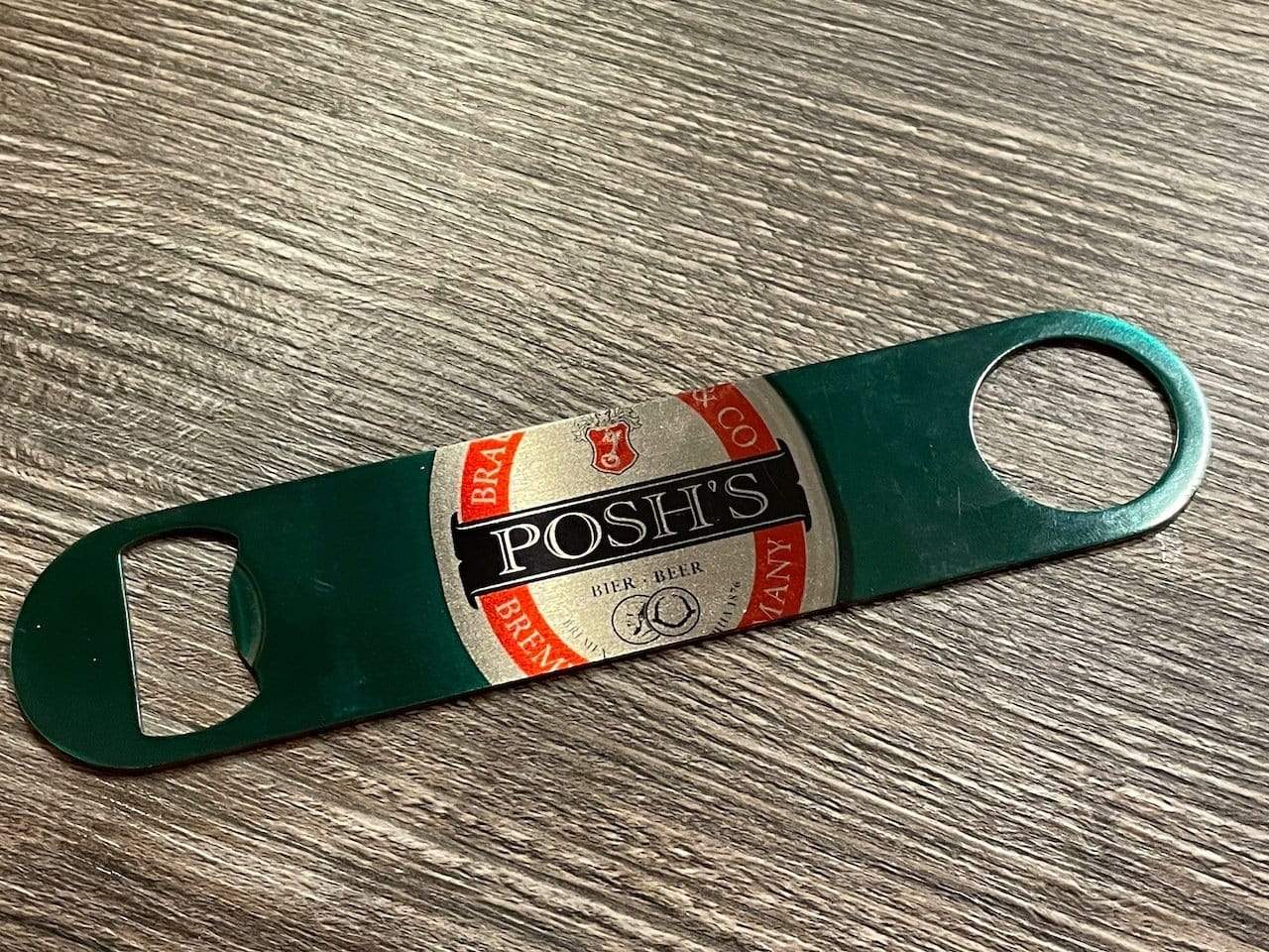 Posh's Bottle Opener Raise the Bar Print and Design - Raise the Bar