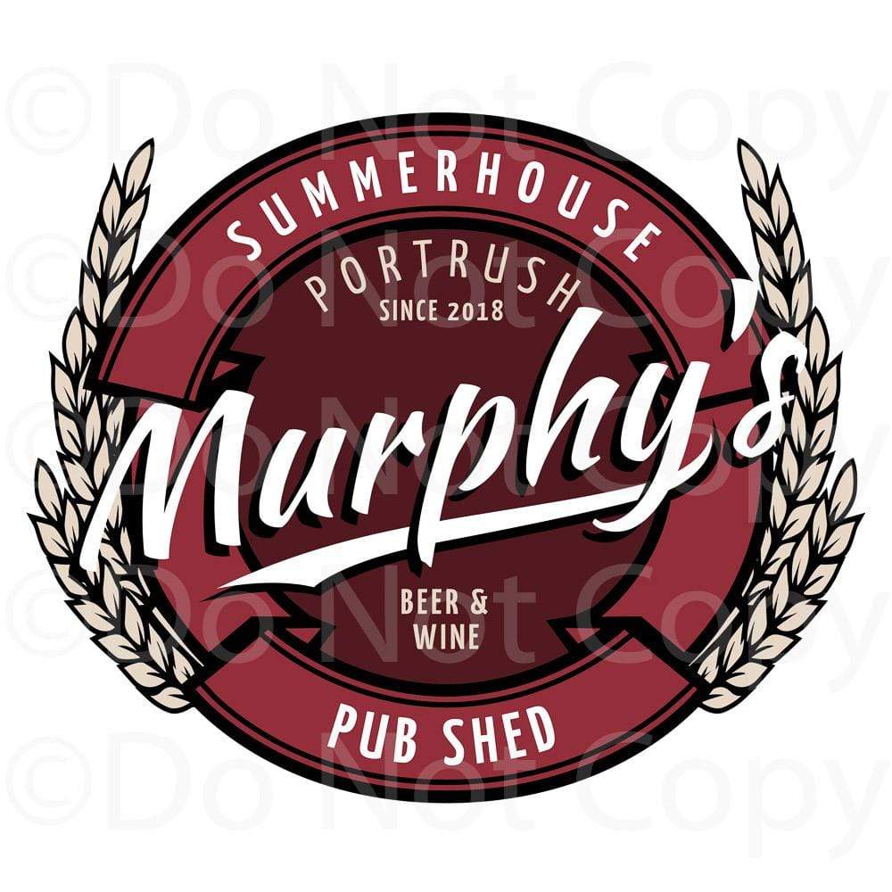 Pub Shed Branding Kit #1 Raise the Bar Print and Design - Raise the Bar
