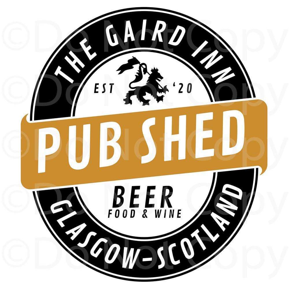 Pub Shed Branding Kit #1 Raise the Bar Print and Design - Raise the Bar