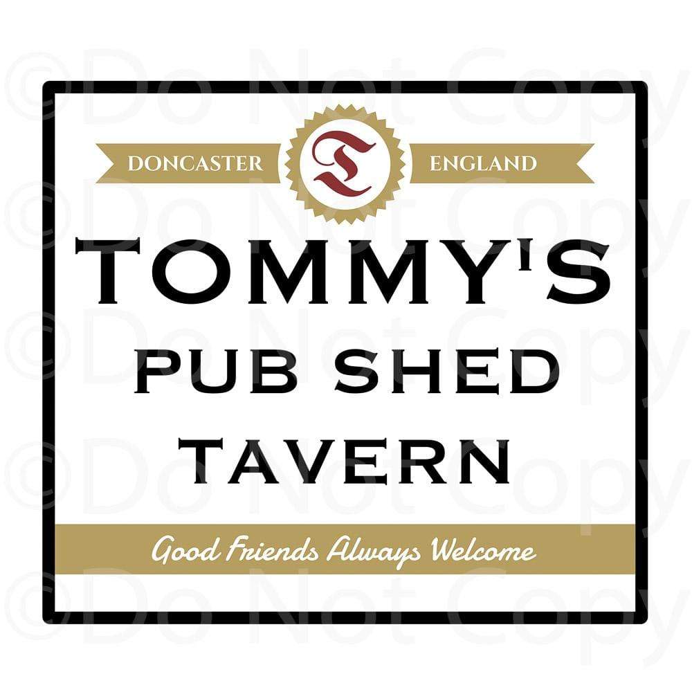 Pub Shed Branding Kit #1 Raise the Bar Print and Design - Raise the Bar