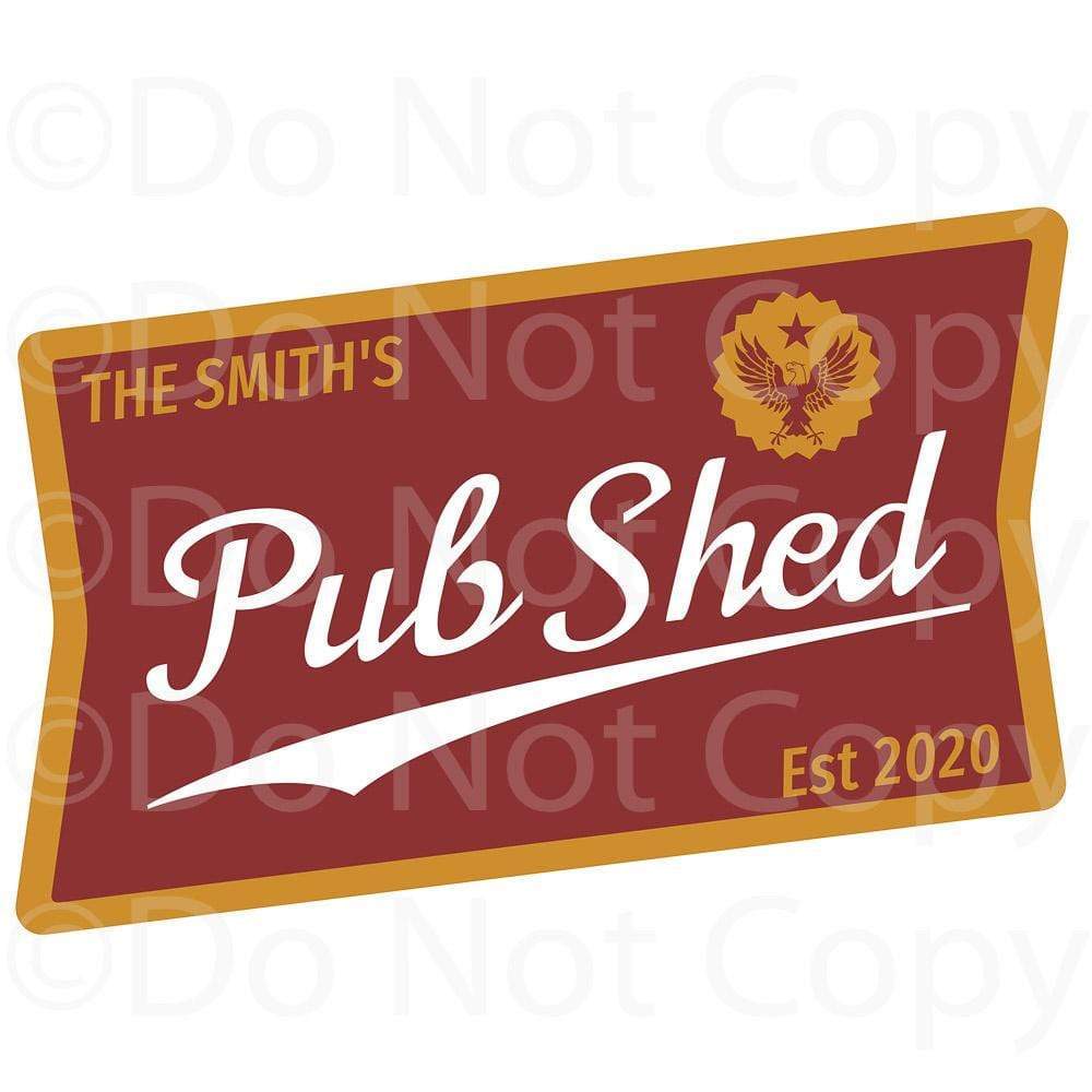 Pub Shed Branding Kit #1 Raise the Bar Print and Design - Raise the Bar