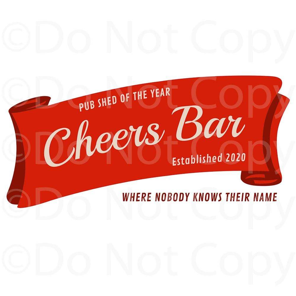 Pub Shed Branding Kit #1 Raise the Bar Print and Design - Raise the Bar