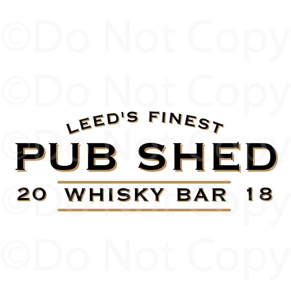 Pub Shed Branding Kit #1 Raise the Bar Print and Design - Raise the Bar