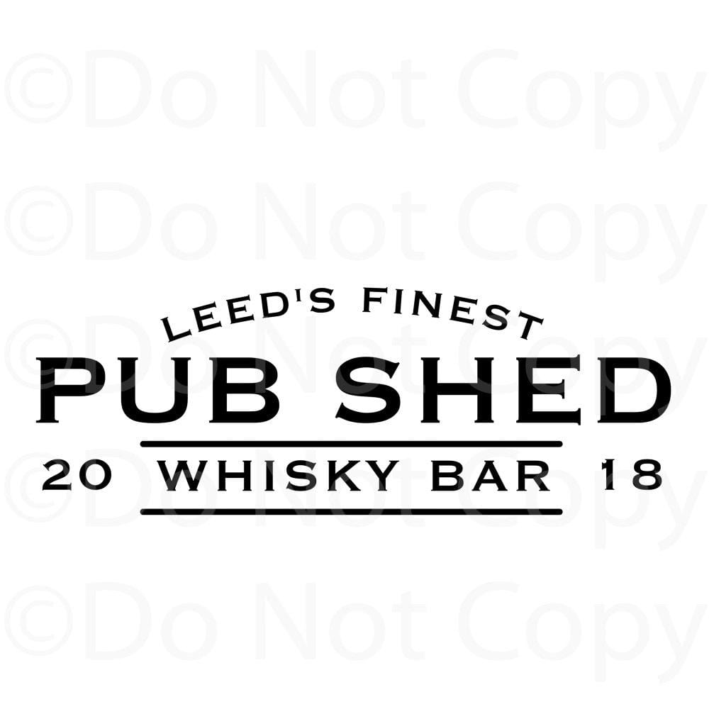 Pub Shed Branding Kit #1 Raise the Bar Print and Design - Raise the Bar