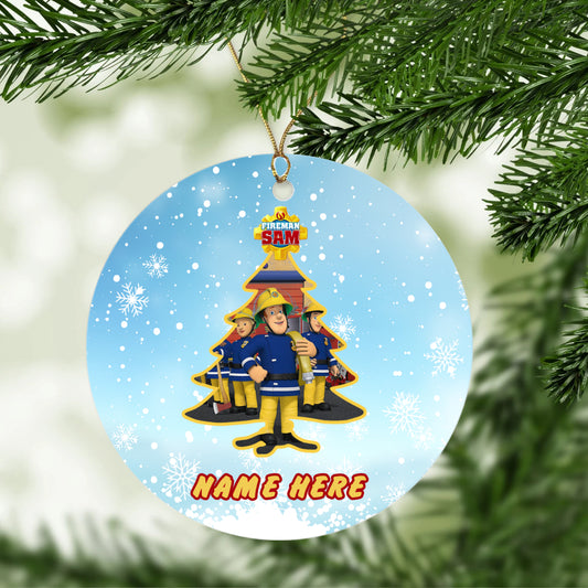 'Fireman Sam' Christmas Tree Ornament