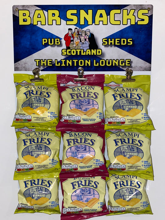 Bar Snacks - Pub Sheds Scotland - Personalised