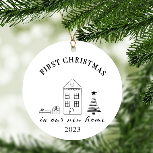 'New Home' Christmas Tree Ornament