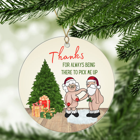 Novelty Christmas Tree Ornament 'Oldies'