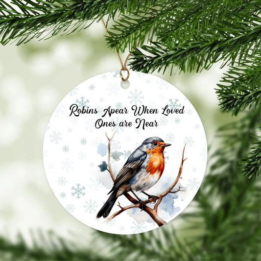 'Robin' Christmas Tree Ornament