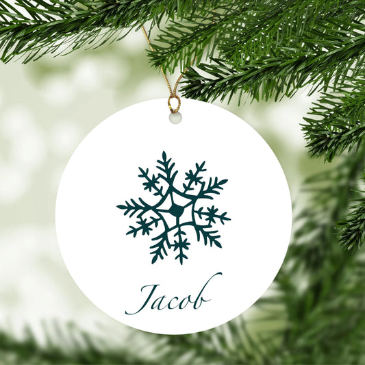 'Snowflake' Christmas Tree Decoration- Renal Agenesis Charity