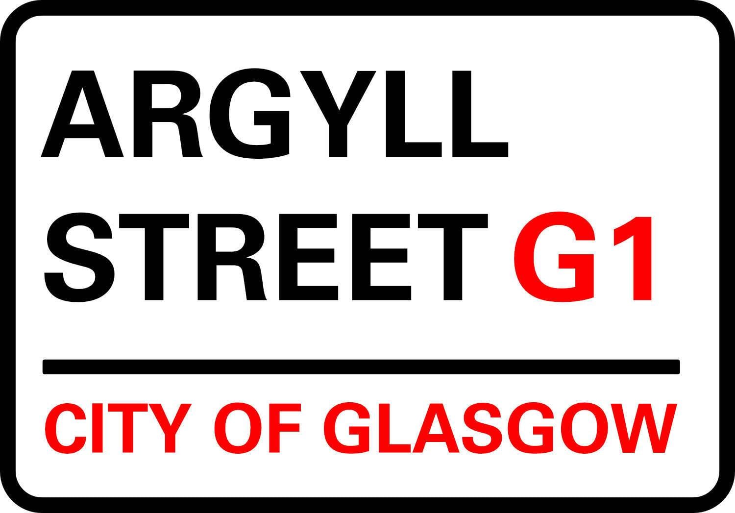 Personalised Street Sign Raise the Bar Print and Design - Raise the Bar